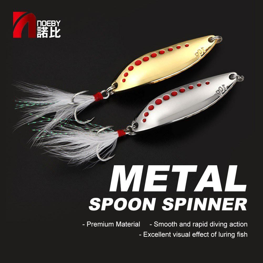 Mồi Câu Lure _ Mồi Thìa Lượn Spoon NoebyHàng Chính HãngMồi Lure Cá Lóc