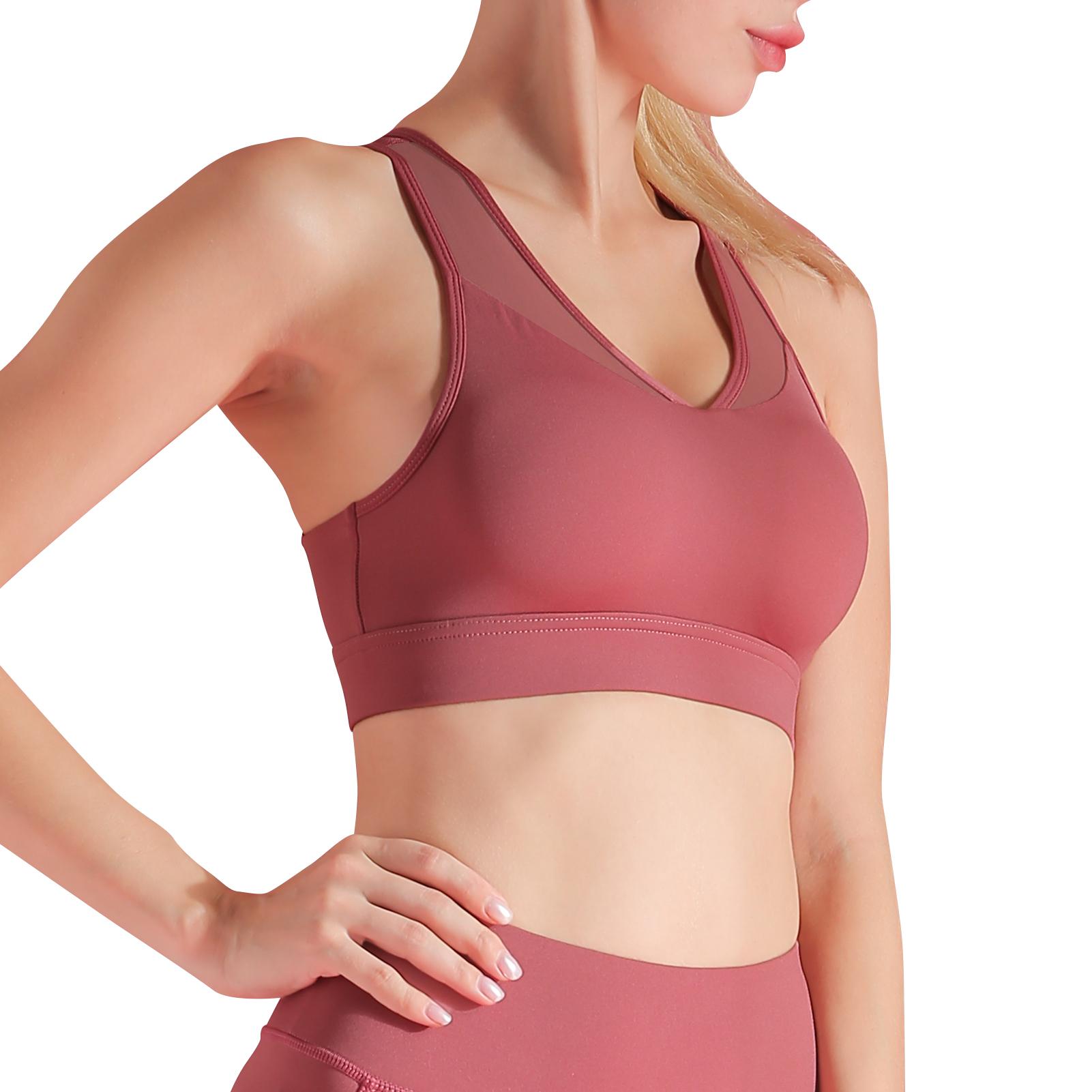 Áo Bra/ Crop top dành cho nữ tập gym, yoga, chất liệu thoáng khí, thấm hút mồ hôi