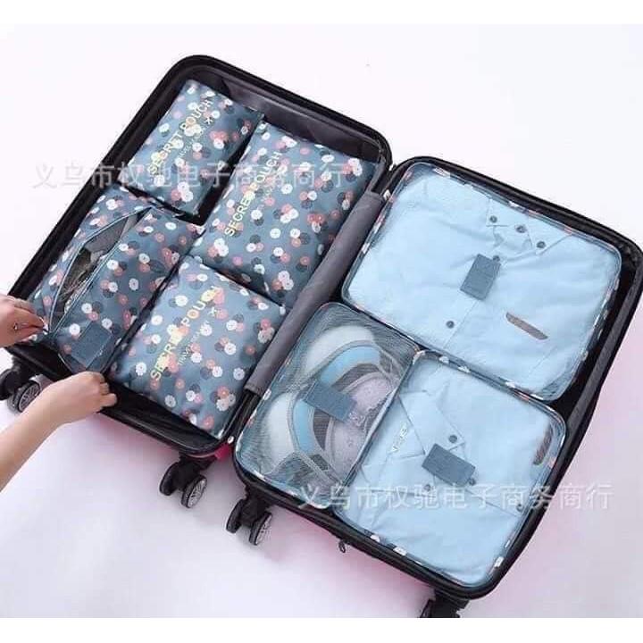 Sét 6 túi đựng đồ đi du lịch tiện ích