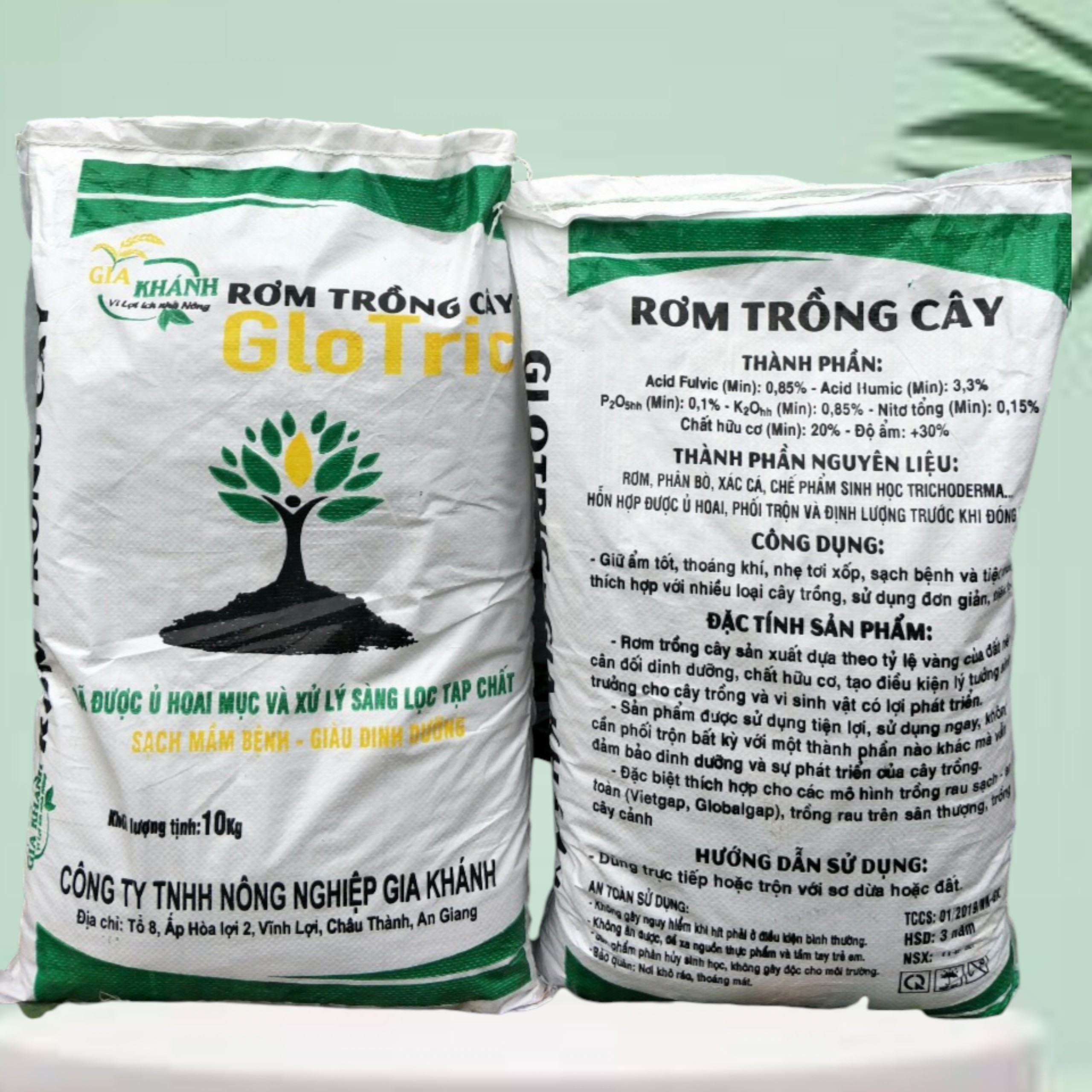 ️Phân rơm ủ hoai trộn phân bòGlotric_ KHÔNG MÙI HÔI ️Phân hữu cơ, giá thể trồng dinh dưỡng, an toàn không mầm bệnh và dòi bọ️