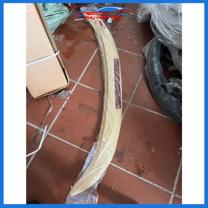 Đuôi gió sau xe liền cốp Honda Civic Kiểu RS 2019-2022 có đèn Led hàng mộc chưa sơn