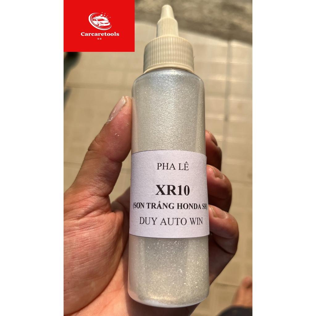 Pha lê xr10 siêu trắng sáng - Sơn xe máy chai 50g và 100g