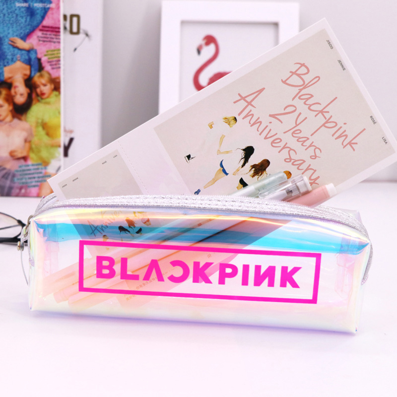 Túi bút hologram BLACKPINK đầy màu sắc