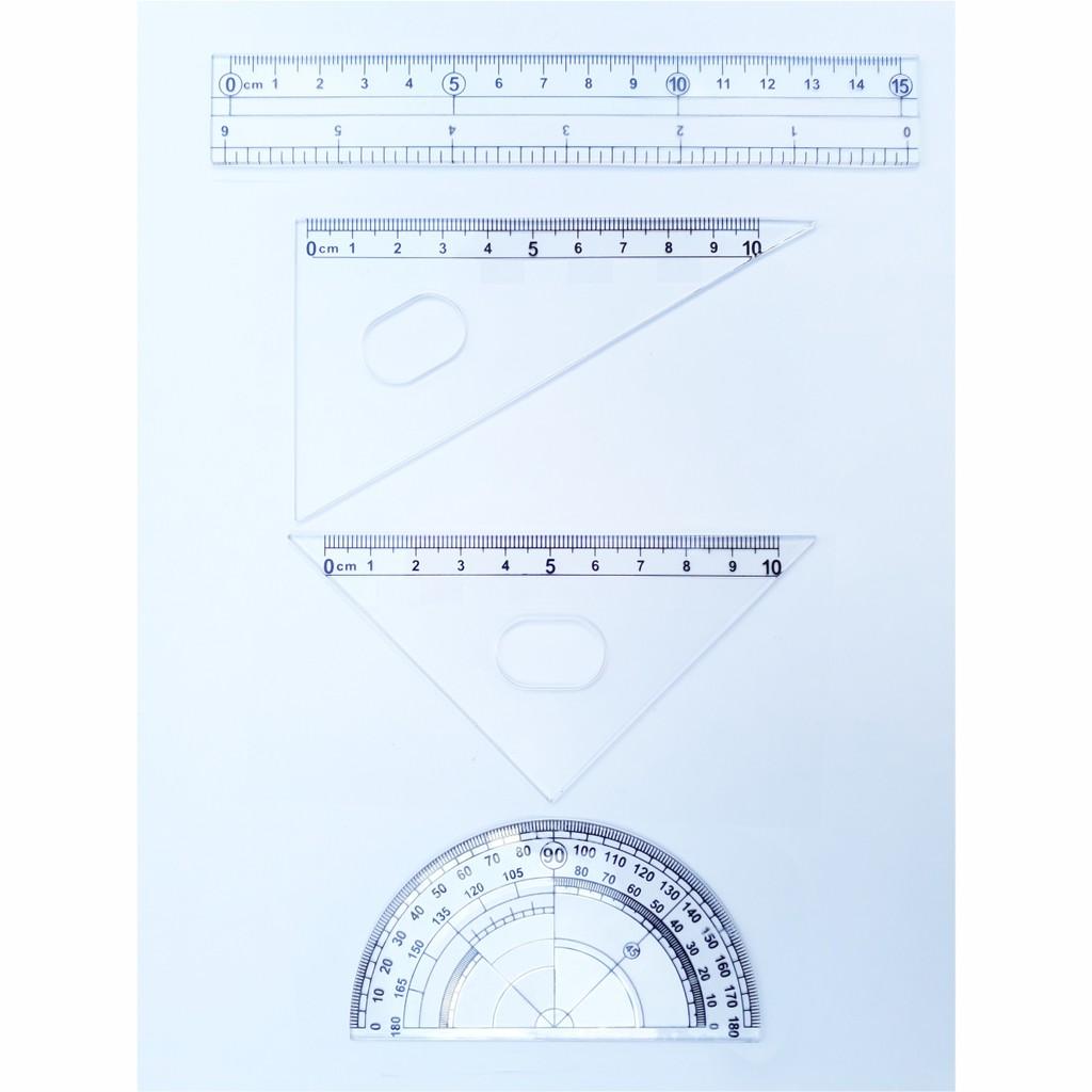 Bộ E ke 4 sản phẩm; MS: 437