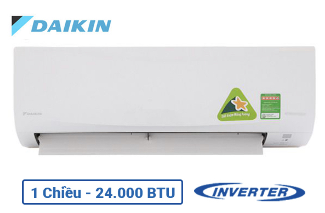 Điều hòa Daikin 24000BTU Inverter FTKC71UVMV(1 chiều) -Chỉ giao HN