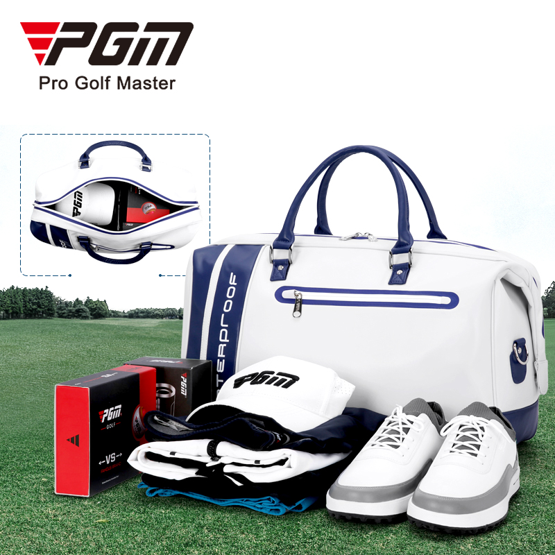 Túi Xách Tay Golf Da Gọn Nhẹ - PGM Microfiber Boston Bag - YWB038