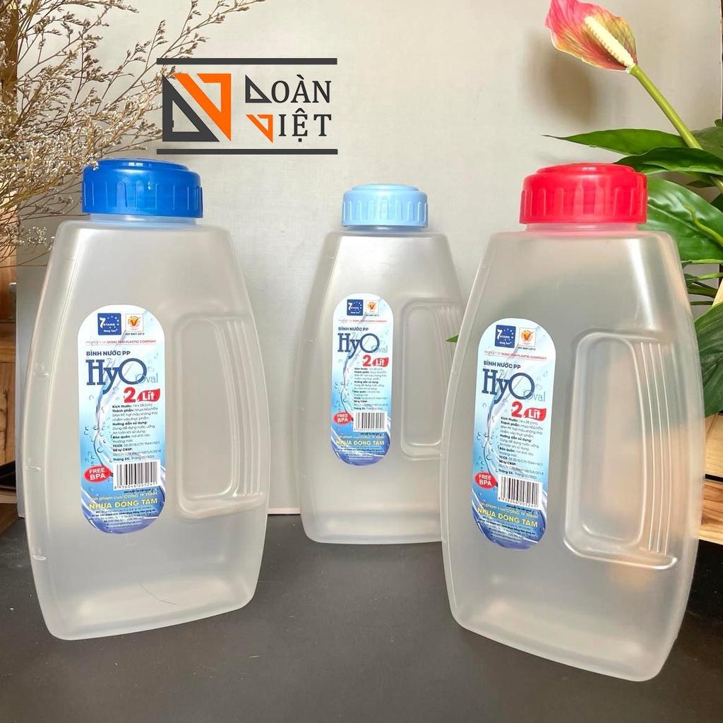 BÌNH ĐỰNG NƯỚC ĐT nhựa nguyên sinh PP không thãi nhiễm vào thực phẩm - An toàn cho sức khoẻ - Hàng VNCLC