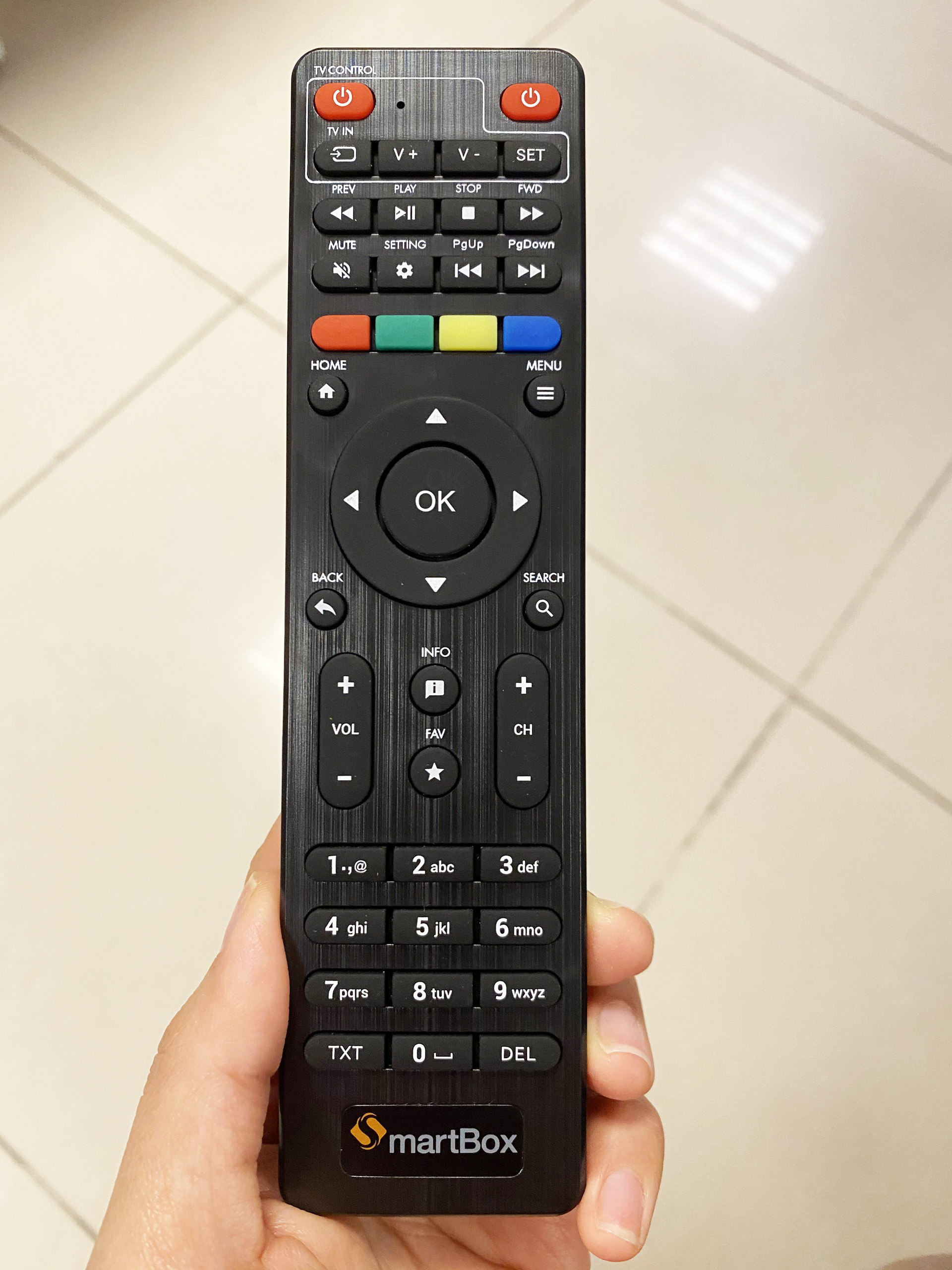 Remote điều khiển đầu thu MyTV VNPT SMARTBOX và FPT SMARTBOX hàng chính hãng