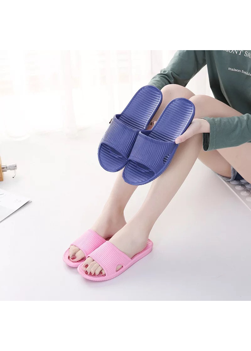 Dép Nhựa Dẻo Đi Trong Nhà Nam Nữ Siêu Nhẹ Êm Ái D12