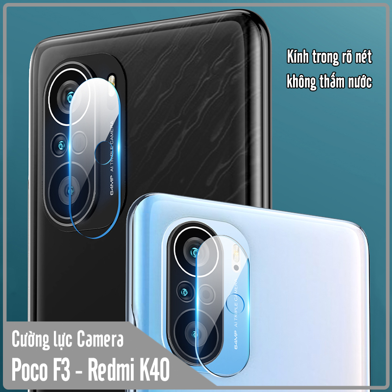 Kính cường lực Camera cho Xiaomi Poco F3 - Redmi K40