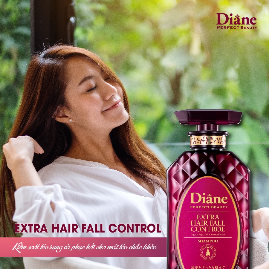 Dầu Gội Kích Mọc Tóc / Dầu Gội Ngăn Rụng nhật bản Moist Diane Extra Hair Fall Control 450ml
