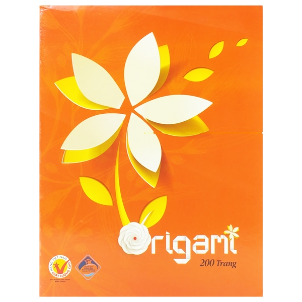 Tập Học Sinh 200 Trang ĐL60 - Origami 01