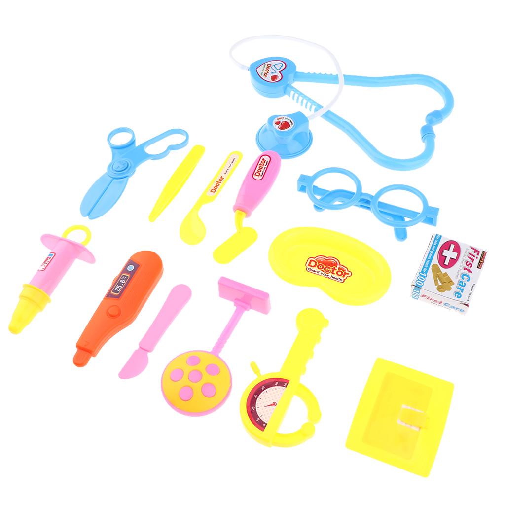 Children Pretend Toy Set - Doctor Kit Pretend Play Medical Set - Doctor Nurse Game Playset Toys - Preschool Educational Toy