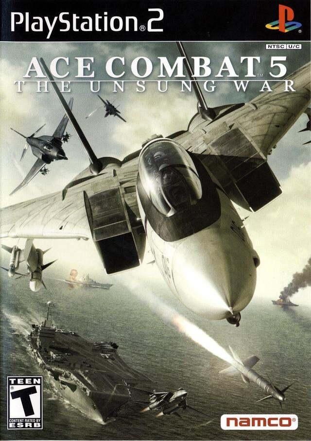 Game PS2 ace combat 5