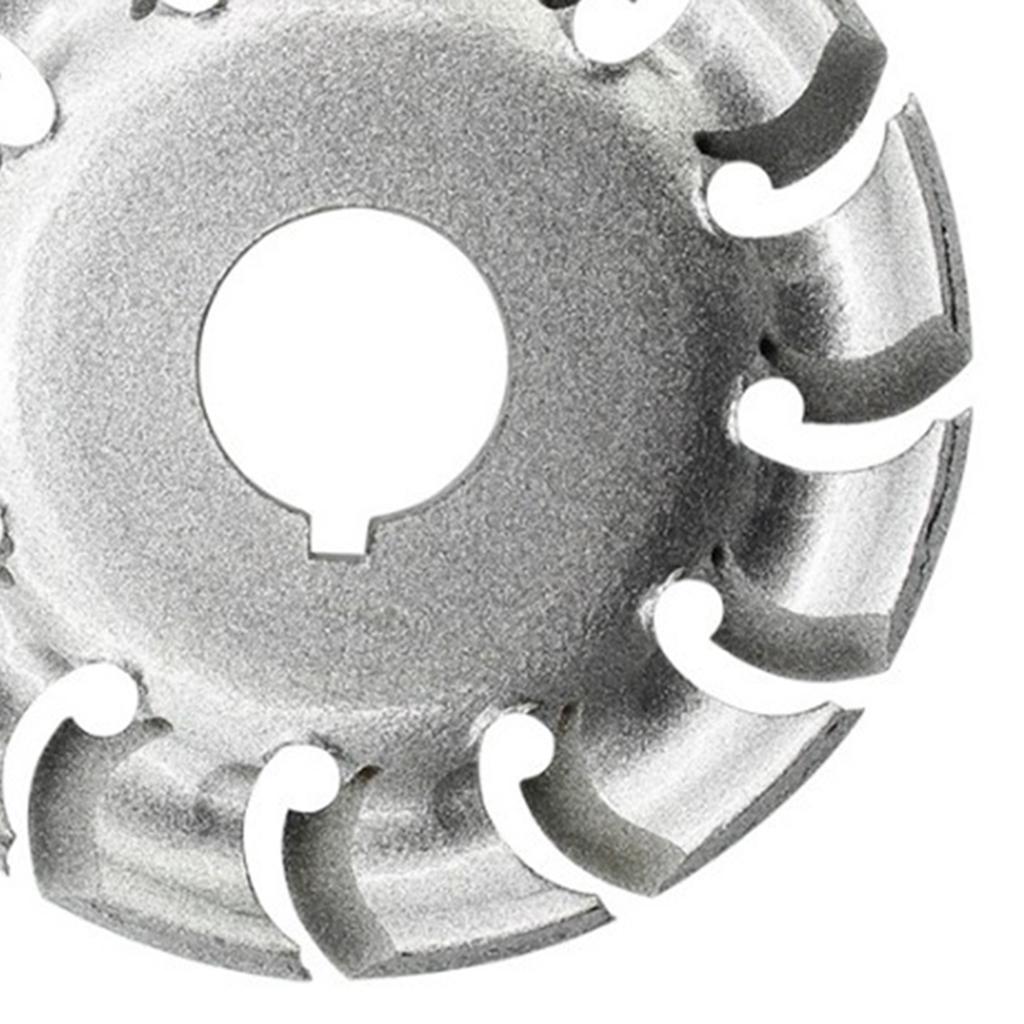 Grinder Disc Chain Plate 12Tooth Grinding Wheel Disc Wood Carving Chainsaw Blade