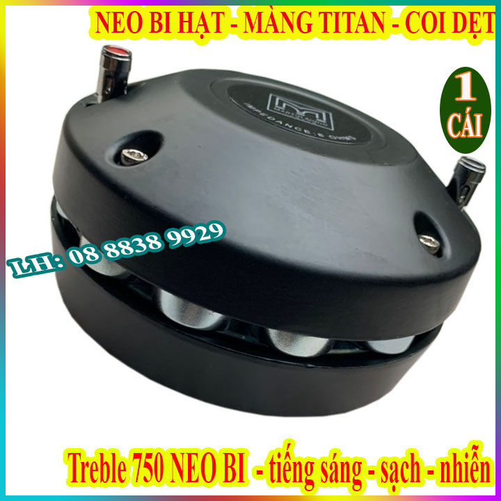 CỦ LOA TREBLE NEO BI 850 MÀNG TITAN VIỀN ĐÒNG CAO CẤP CHINA - GIÁ 1 LOA