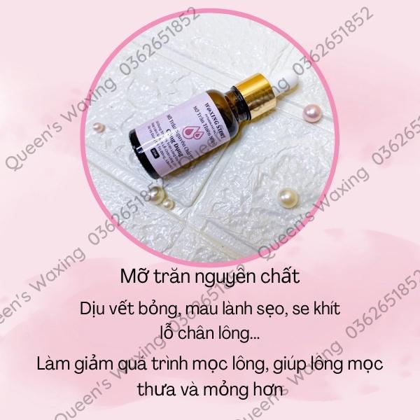 Sáp wax lông nhập khẩu dạng hạt đậu Hard Ward Bean loại hũ + Tặng que gỗ