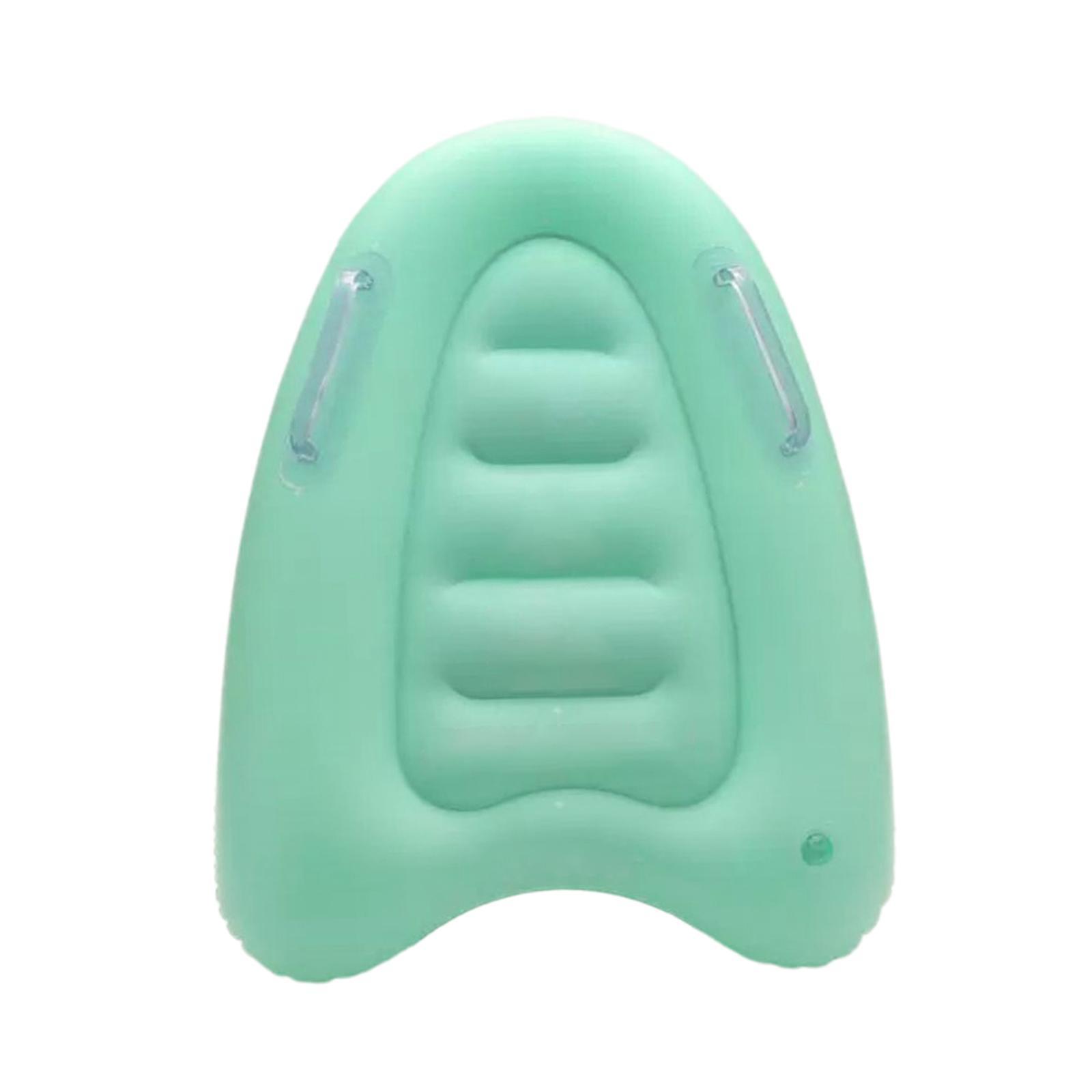 Surf Body Board Portable Float with Handles Inflatable Surfboard