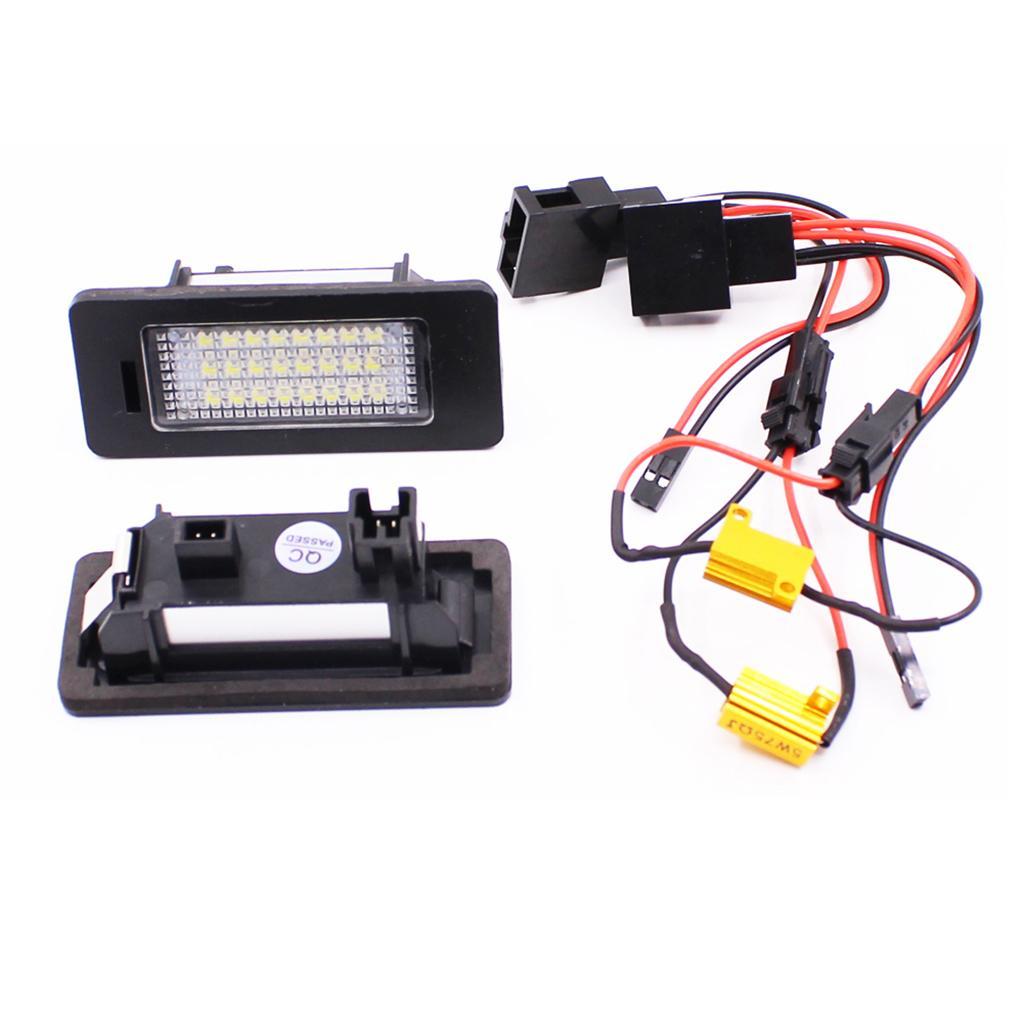Car LED  Tag Light for  A3 A4 A5 A6 A7 Q3 Q5