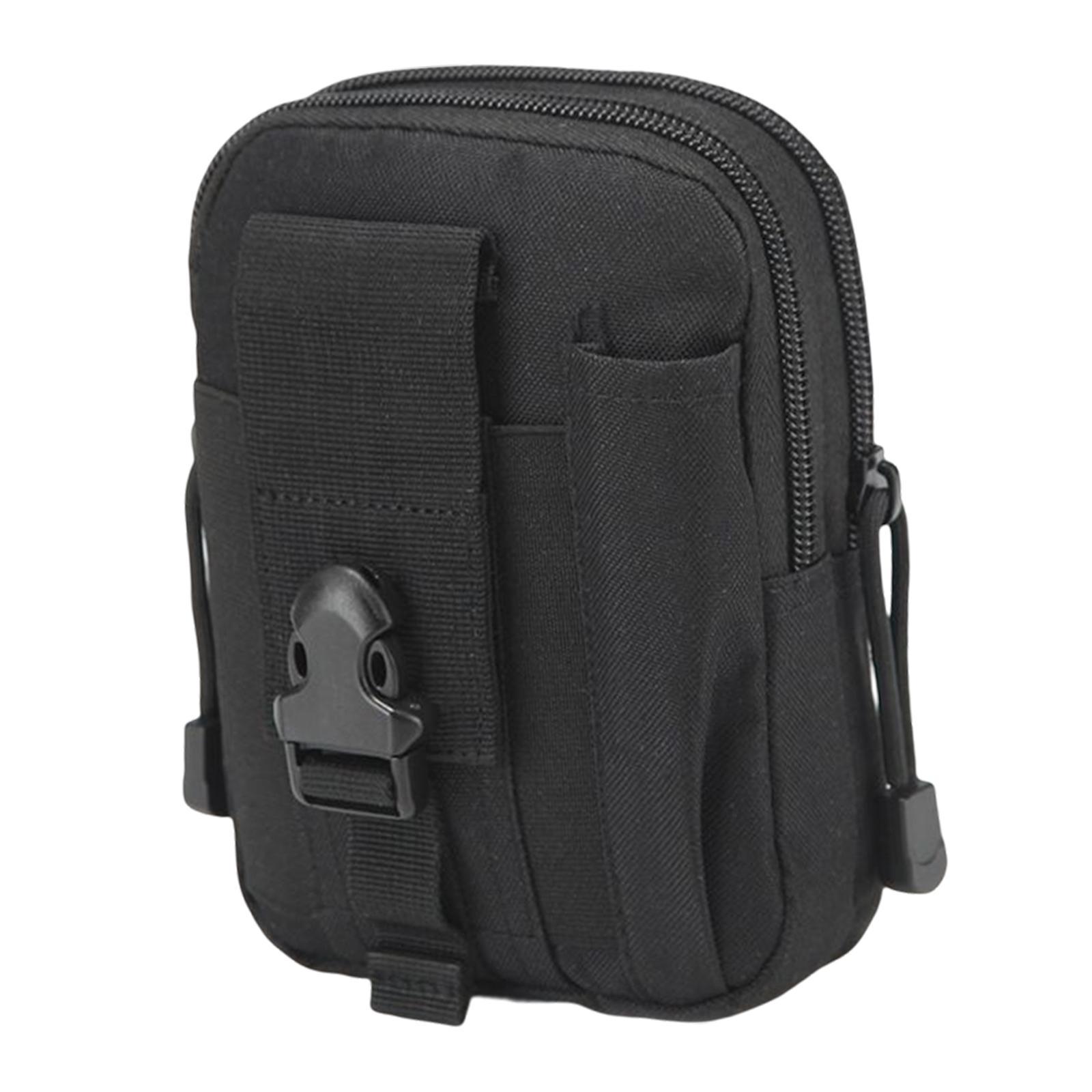 Portable Waist Zipper Purse Gear Organizer Bag Multi Functional Pouch Accessories Nylon for Hunting