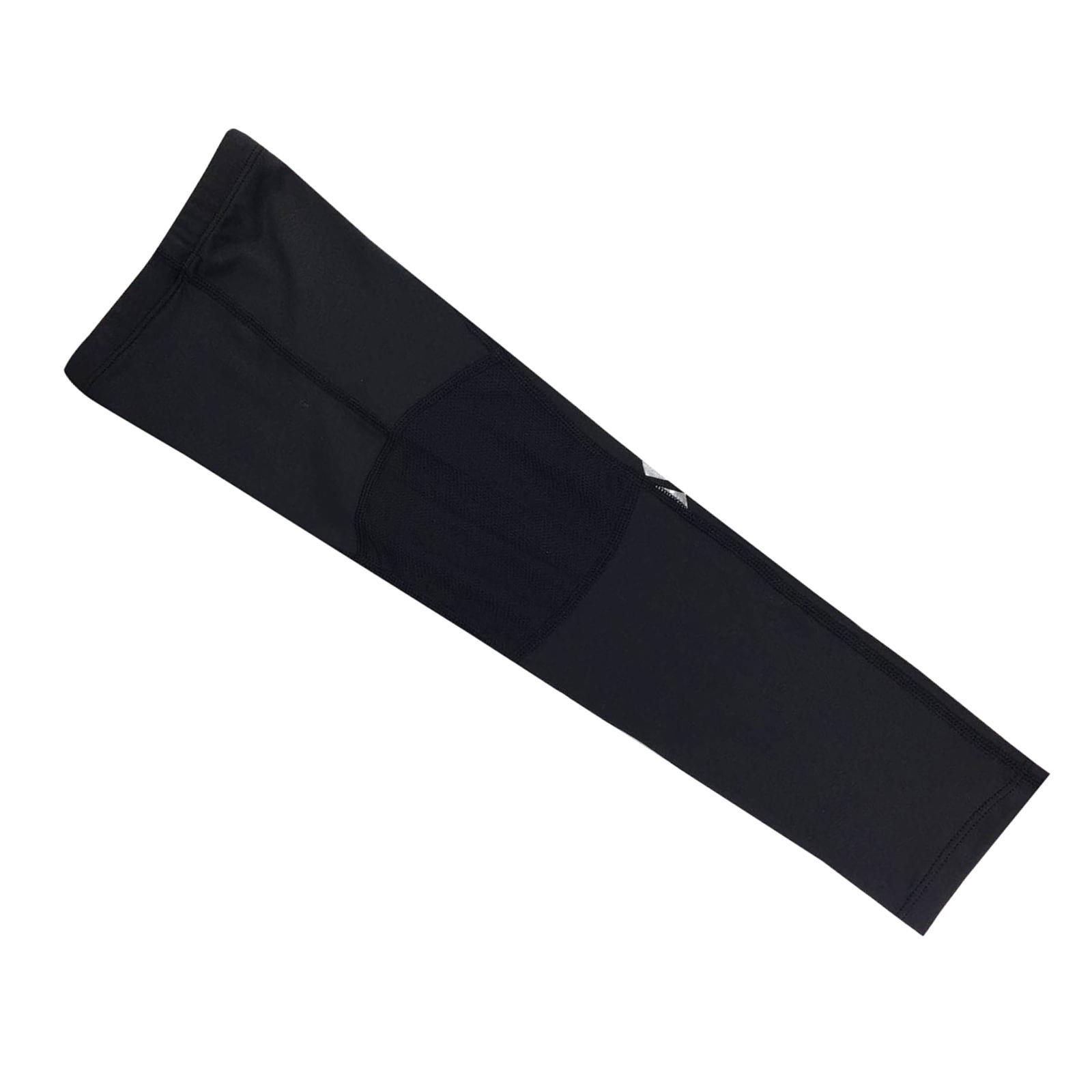 2x Long Leg Sleeves Full Leg Compression Sleeve for for Workout, Running, Basketball, Football, Cycling