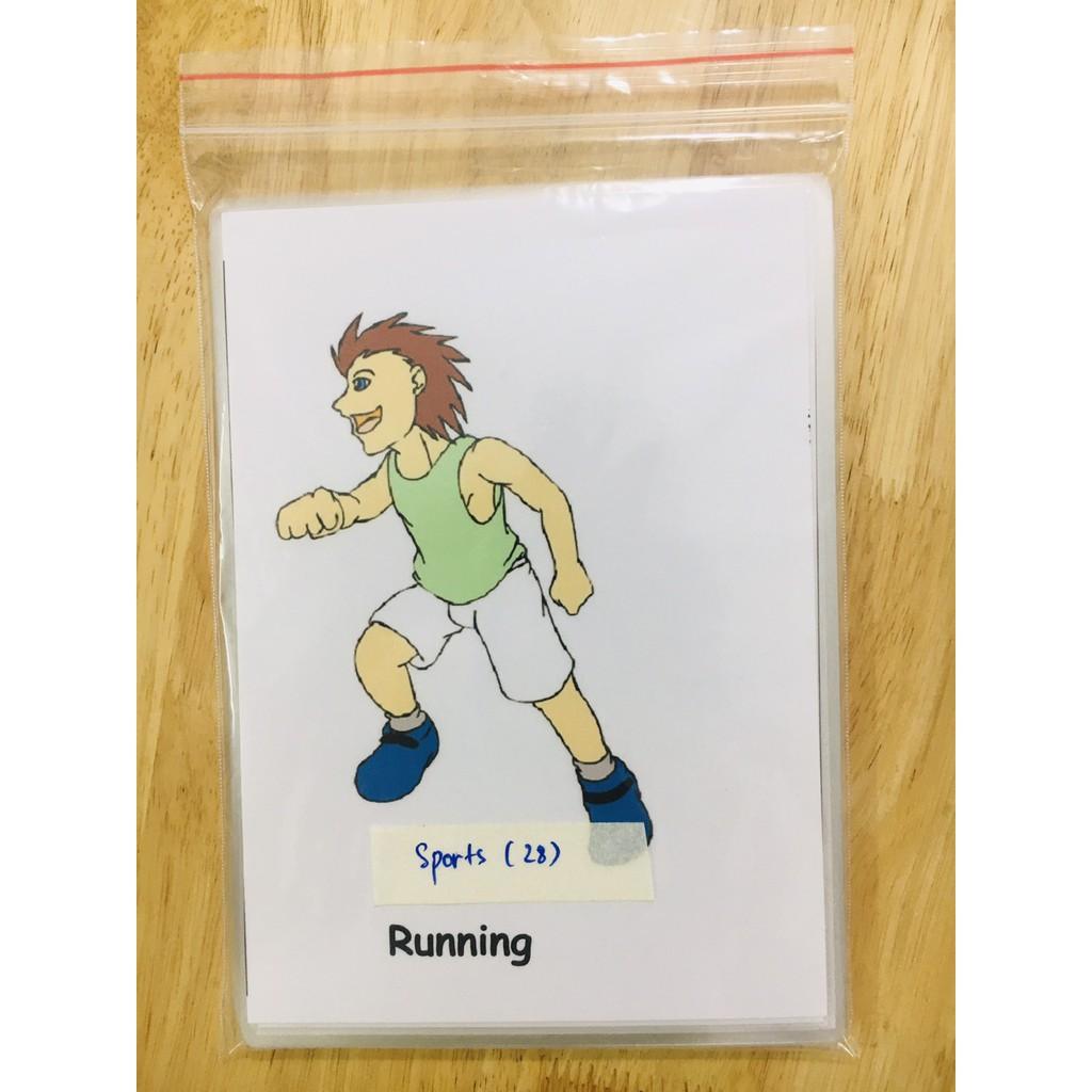 Flashcard bộ Thể thao (Sports)