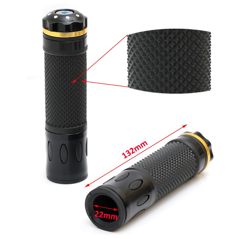 Tay cầm tay cầm cho Xiaomi M365 1S Pro SCOOTER SCOOTER ALUMINUM CAO SU KHÔNG SLIP Sửa đổi BMX Color: Gold