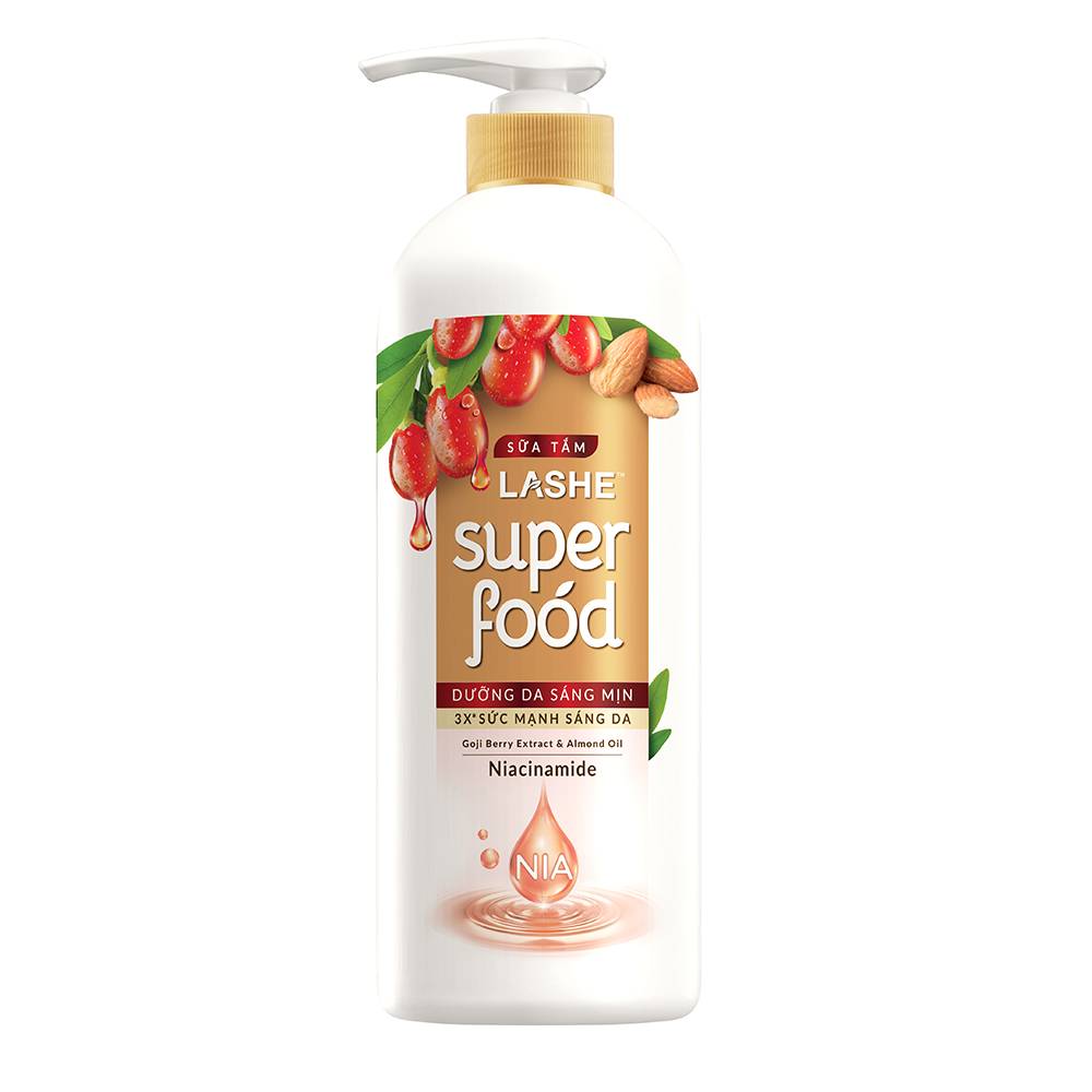 SỮA TẮM LASHE SUPERFOOD 610G
