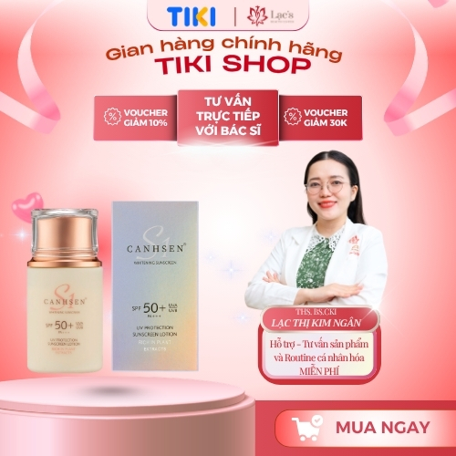 Sữa chống nắng CANHSEN S1 Whitening Sunscreen 50ml