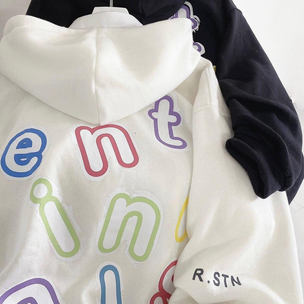 Áo Khoác Nỉ Nam Nữ Unisex Form Rộng Khoá Kéo R.STN KNN44