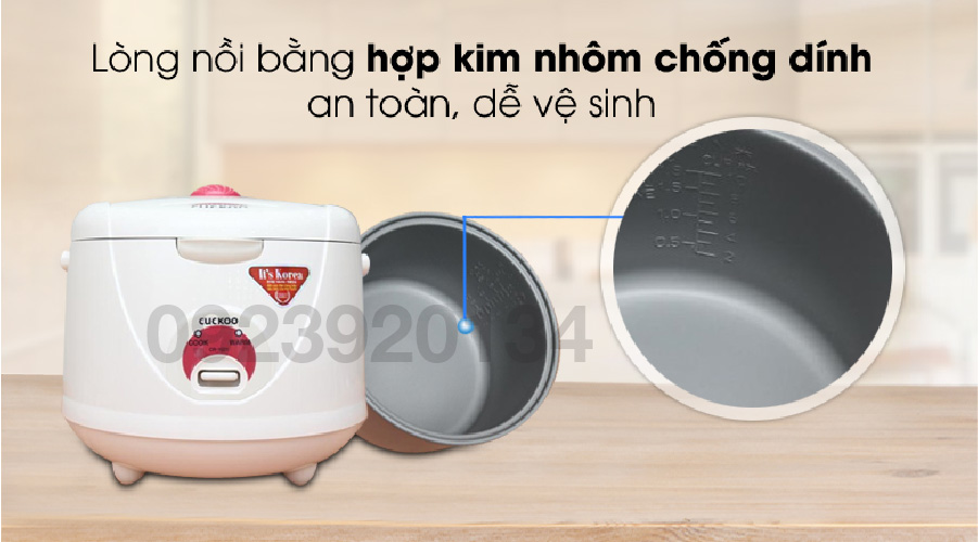 Nồi cơm điện Cuckoo CR1021 - Hàng chính hãng