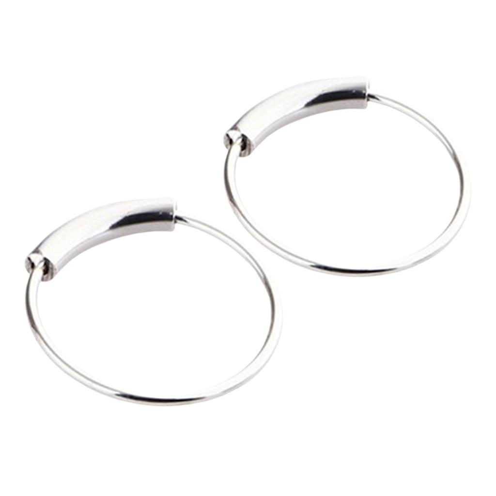 2pcs Nose  Nose Hoop   Ear Piercing Steel  6mm