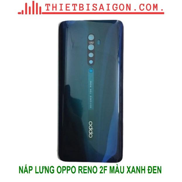 NẮP LƯNG OPPO RENO 2F MÀU XANH ĐEN