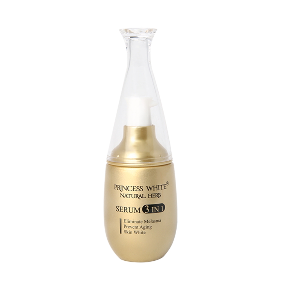 Serum 3 in 1 Princess White tái tạo da, dưỡng trắng