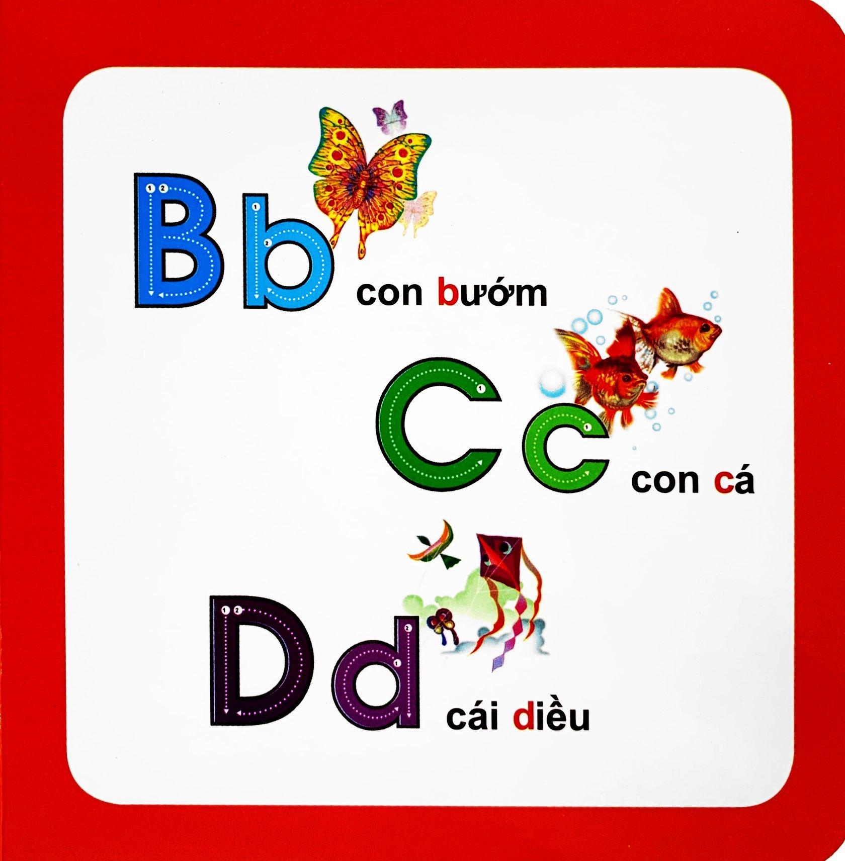 Từ Điển Hình Ảnh Cho Bé: Chữ Cái (Tái Bản 2019)