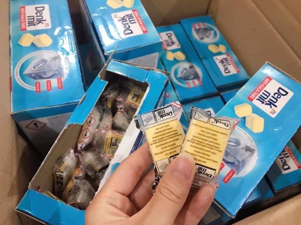 Viên tẩy lồng máy giặt Denkmit - hàng Đức