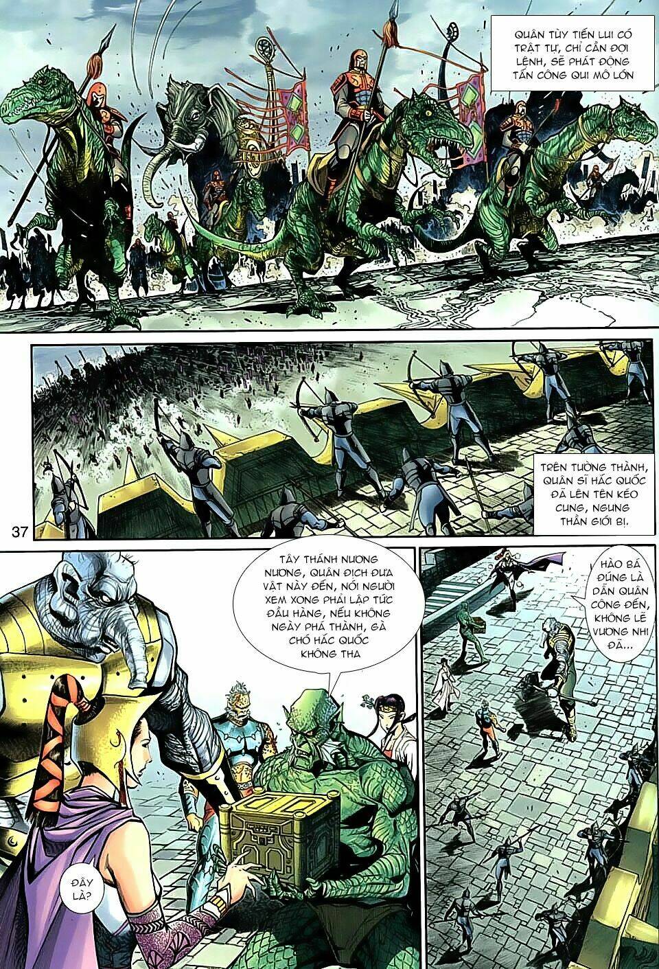 thần binh huyền kỳ 3+3.5 chapter 28 35