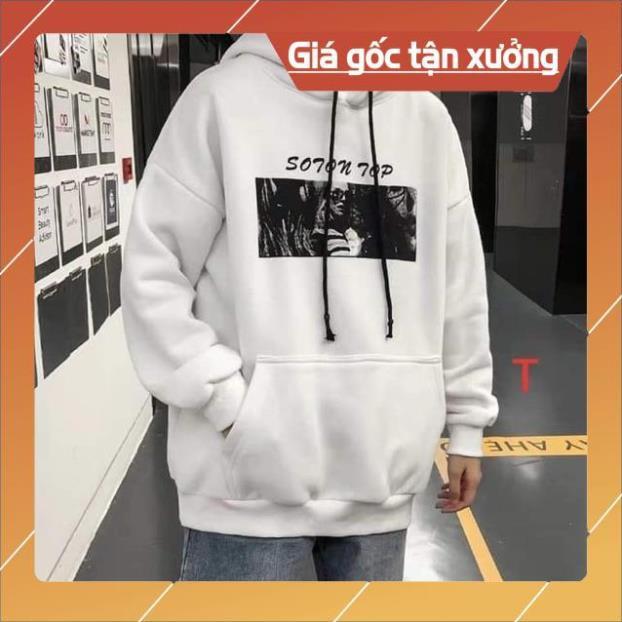 Áo nỉ mũ nam ATVSTORE Áo hoodie SOTONTOP in ngực unisex