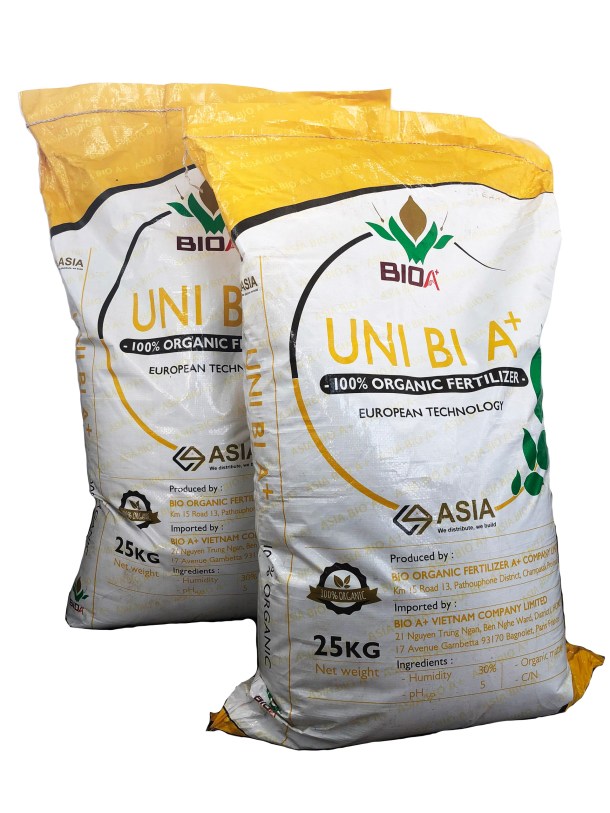 Phân bón hữu cơ Uni BiA công nghệ châu Âu
