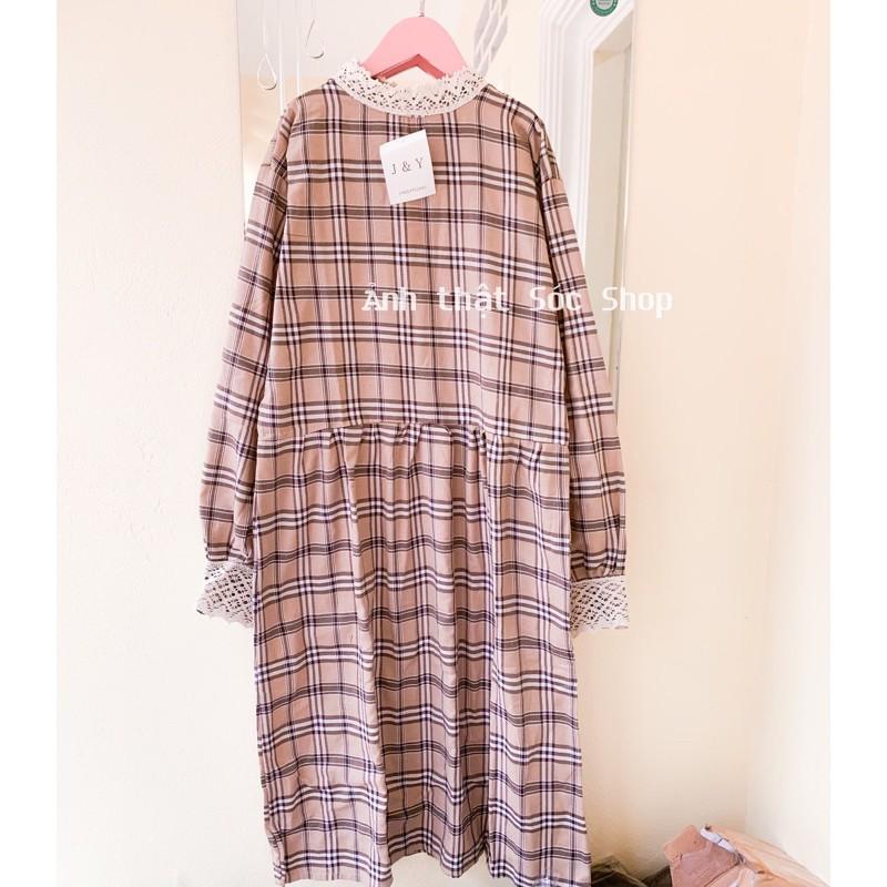 Đầm Tiểu Thư Phối Ren, Váy Nữ Ulzzang