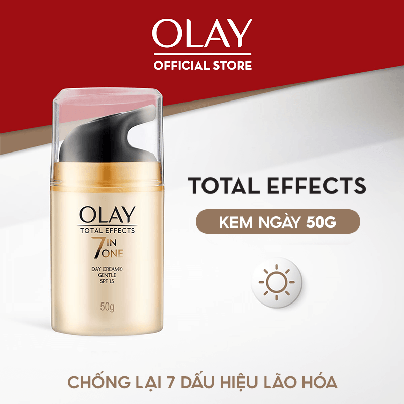 Combo Kem Dưỡng OLAY Total Effects Ngăn Ngừa Và Bảo Vệ Da Khỏi 7 Dấu Hiệu Lão Hóa