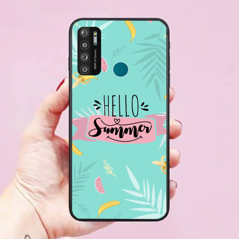 Ốp lưng điện thoại dành cho VSMART Live 4 Hình Hello Summer - Hàng chính hãng