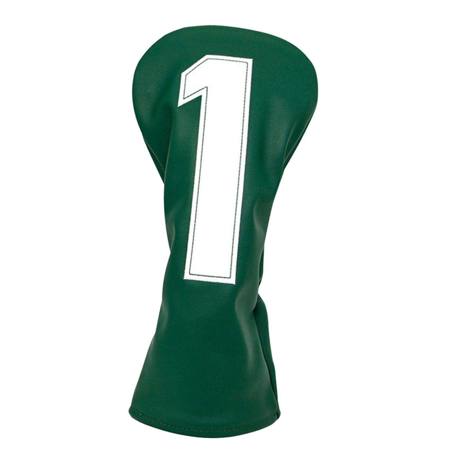 Golf Club Head Covers Wood Headcover PU Head Protection Wrap Protective Sleeve Durable Golf Club Cover Golf Headcover