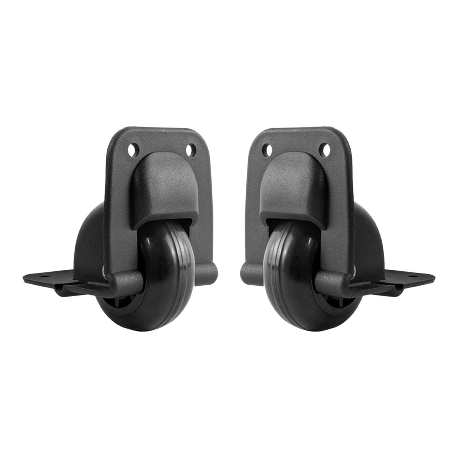 Luggage Wheels Replacement Castors Easy to Install Smooth Bearing Durable