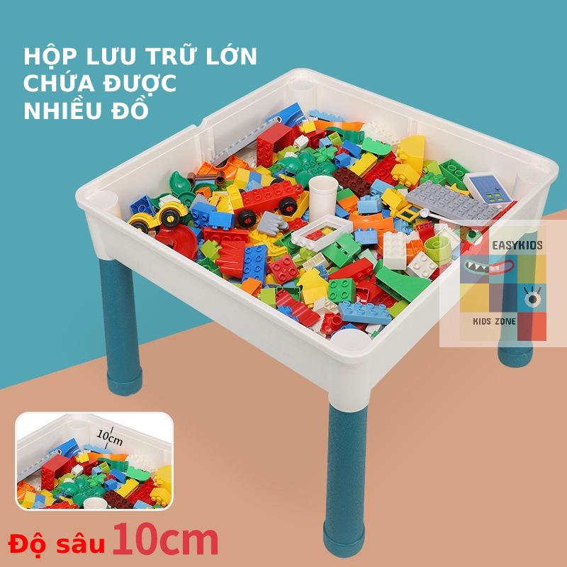 Bàn xếp hình, bàn đa chức năng, vừa chơi vừa học Đồ chơi thông minh cho bé phát triển