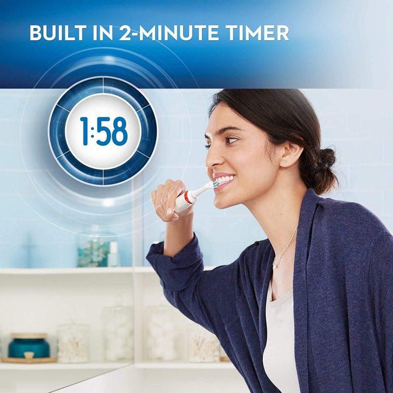 Bàn Chải Điện Oral-B Power Genius 10200W, Loại Bỏ 99% Vi Khuẩn, Cặn Bám, Ngừa Sâu Răng, Thương Hiệu Số 1 Thế Giới
