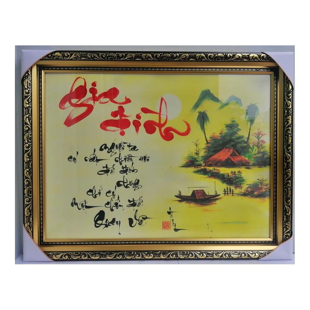 TRANH THƯ PHÁP về GIA ĐÌNH