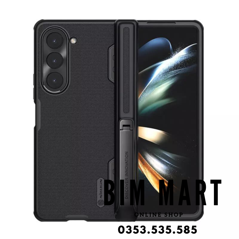 Ốp lưng dành cho Samsung Z Fold5 Nillkin Super Frosted Shield Pro Matte - Hàng Chính Hãng