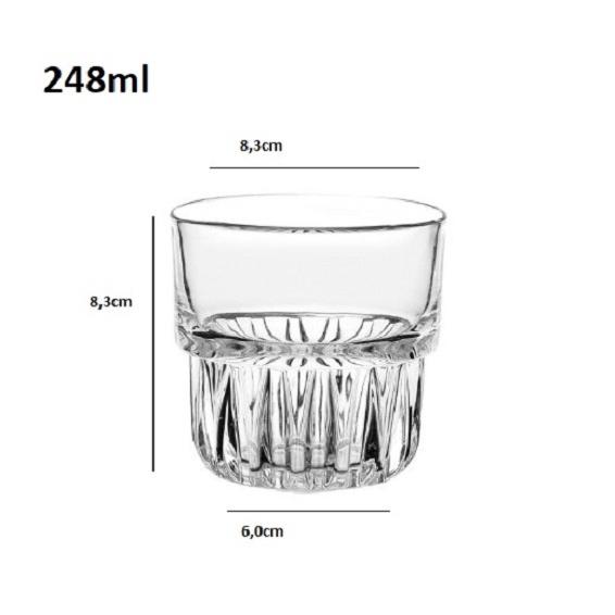 Ly Thủy Tinh Cao Cấp HONGLI Everest 160ml , 248ml , 330ml | Tùy Chọn Dung Tích