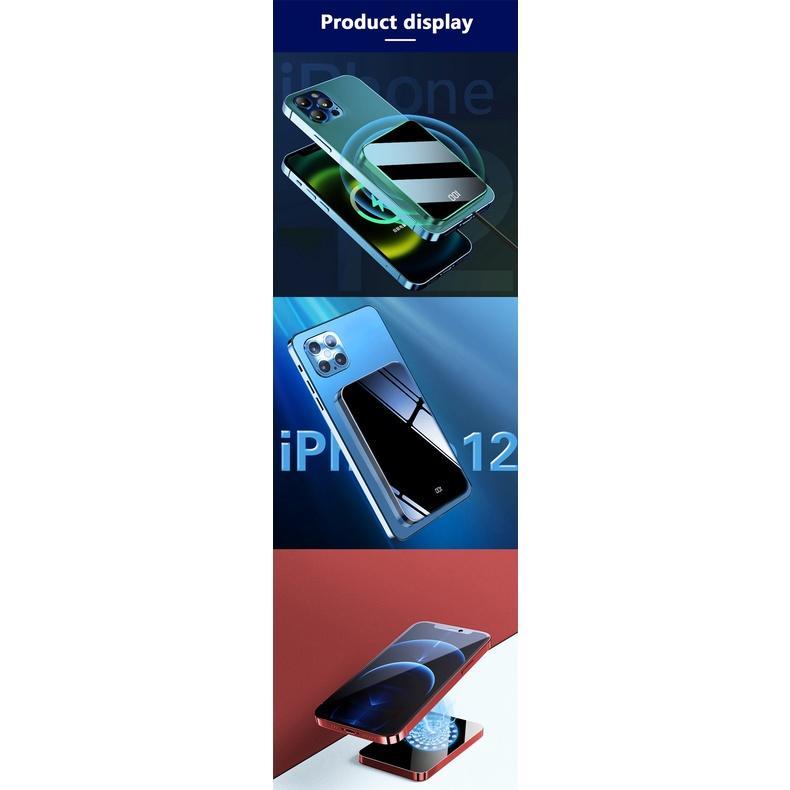 Sạc Dự Phòng Không Dây 10000Mah Nam Châm 15W Cho iphone12 pro13